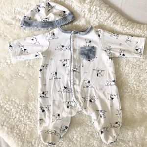 Footie & Hat Pajamas